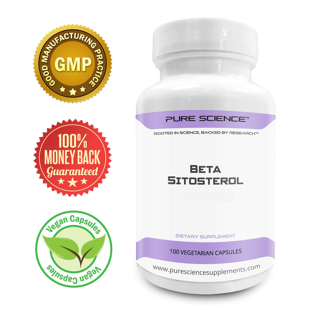 Beta-Sitosterol - 375mg/Cap - 100 Vegetarian Caps